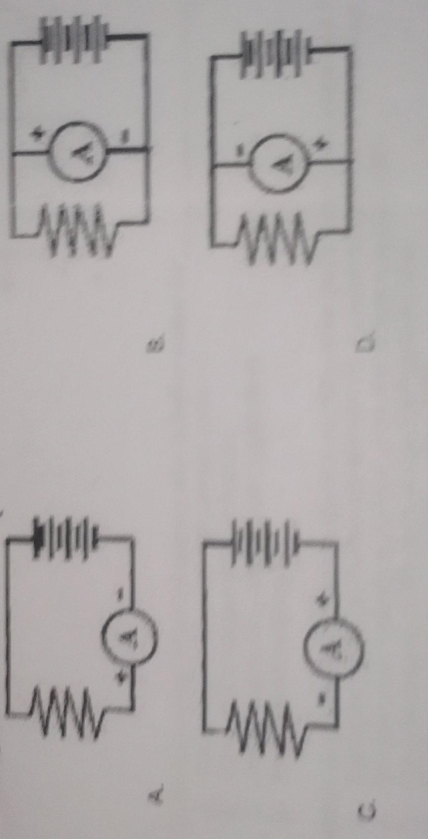 Solved When Connecting An Ammeter To Read The Current Chegg