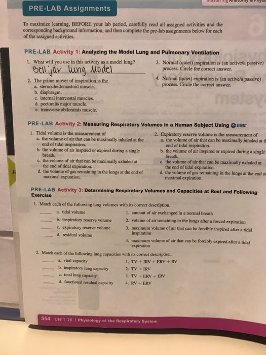 Solved PRE LAB Assignments To Maximize Learning BEFORE Your Chegg
