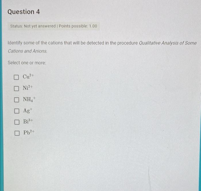 Question 2 Status Not Yet Answered Points Possible Chegg