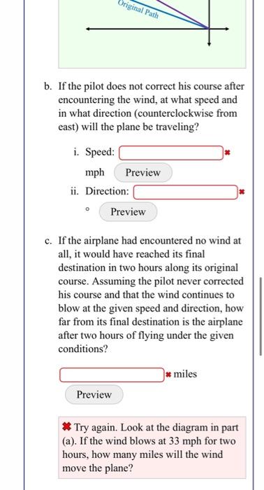 Solved An Airplane Is Flying With A Constant Altitude At A Chegg