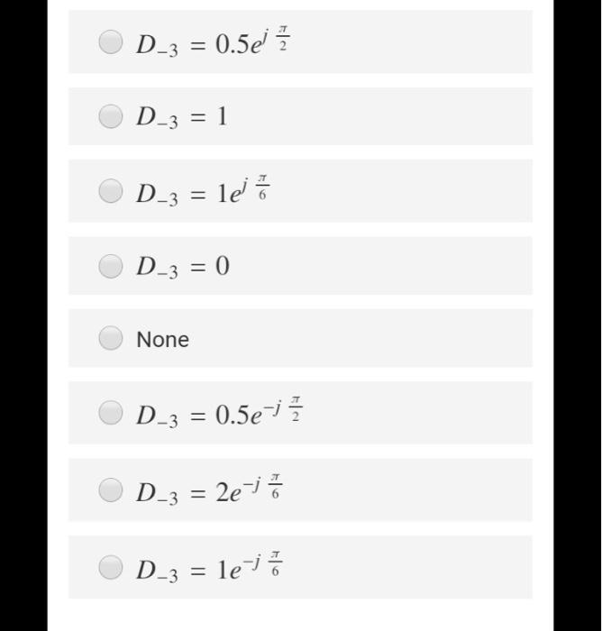 Solved The Amplitude And Phase Spectrum For Exponential Chegg