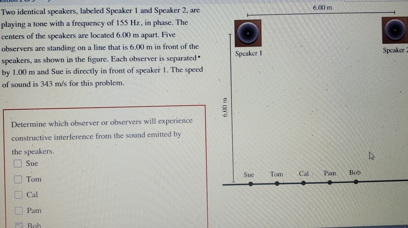 Solved Two Identical Speakers Labeled Speaker And Chegg