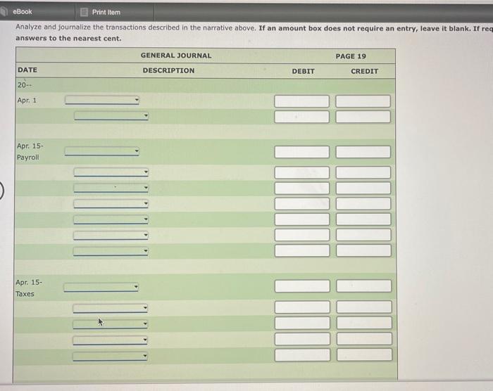 Solved In The Illustrative Case In This Chapter Payroll Chegg