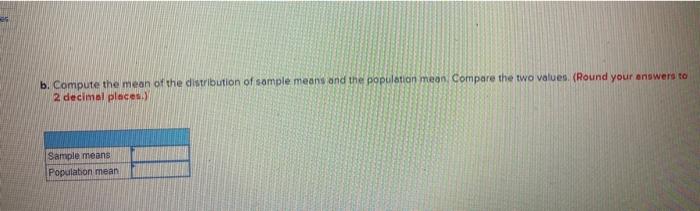 Solved Exercise Lo A Population Consists Of The Chegg