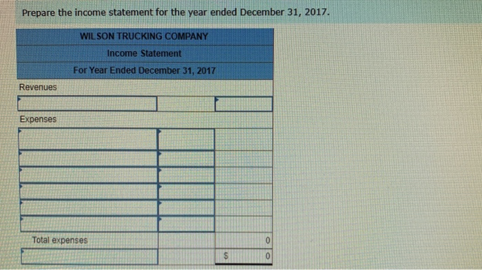 Solved Exercise 4 11 Preparing The Financial Statements LO Chegg