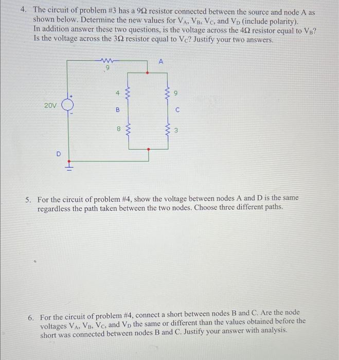 Solved The Circuit Of Problem Has A Resistor Chegg