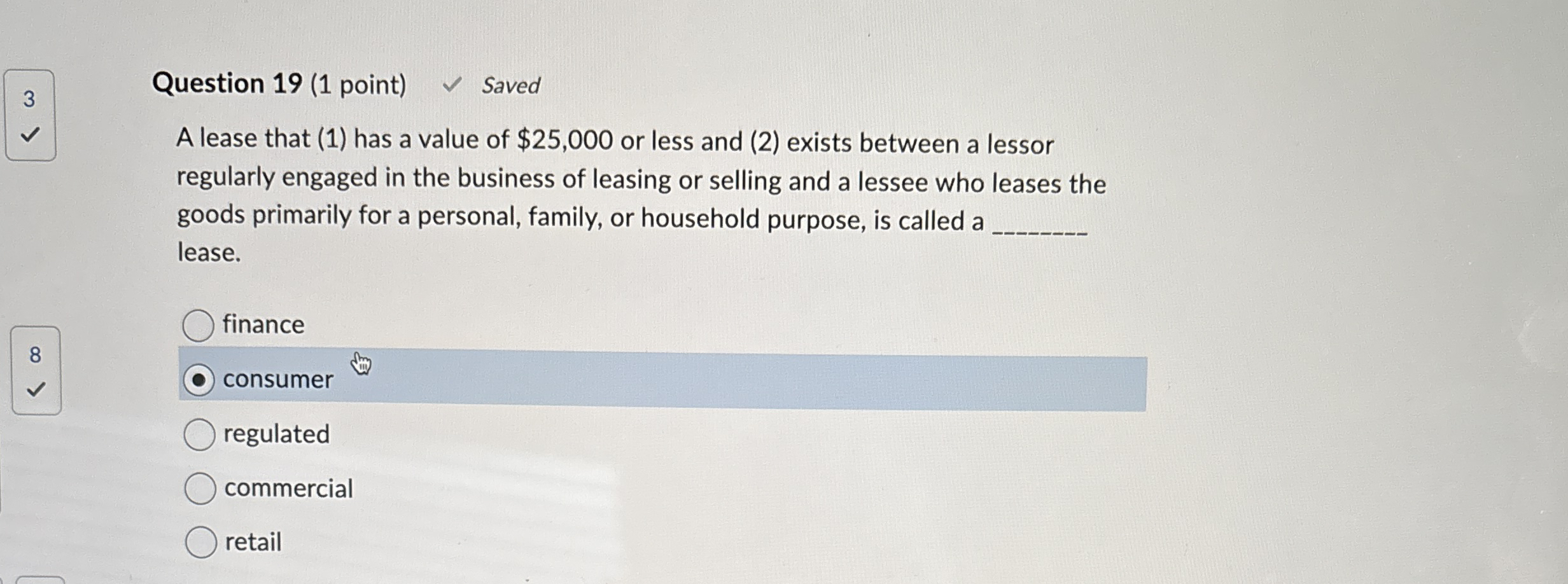 Solved Question Point Saveda Lease That Has A Chegg