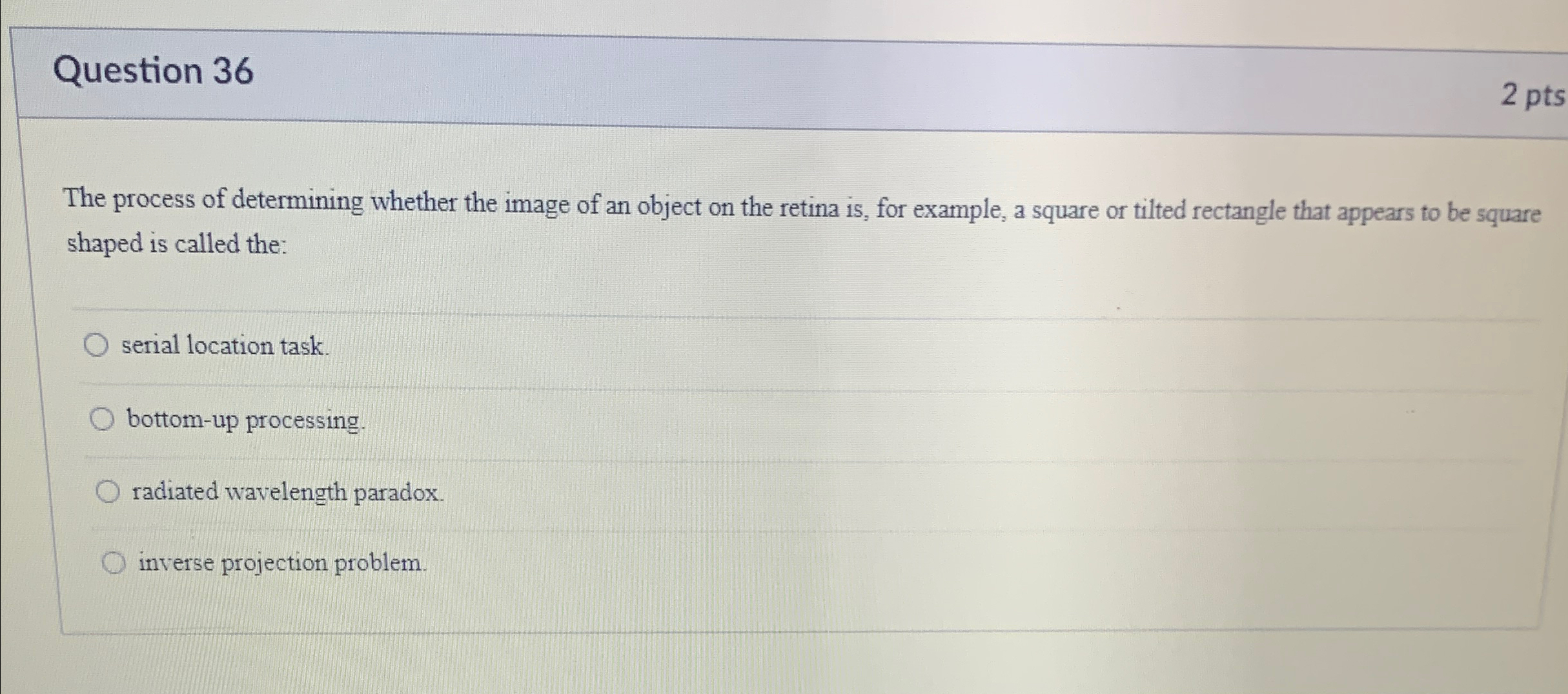 Solved Question Ptsthe Process Of Determining Whether Chegg