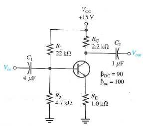 Solved Draw The Dc Equivalent Circuit And The Ac Equivalent Ci