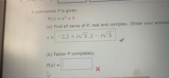 Solved Find A Polynomial With Integer Coefficients That Chegg