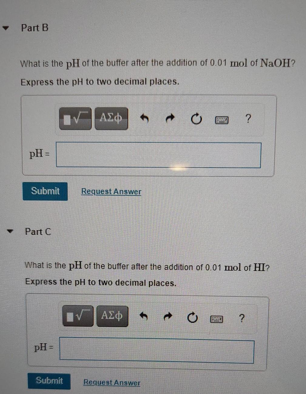 Solved A Buffer Contains 0 12 Mol Of Propionic Acid Chegg