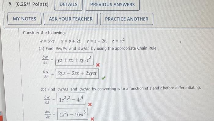 Solved Consider The Following W Xyz X S T Y S T Z St A Chegg