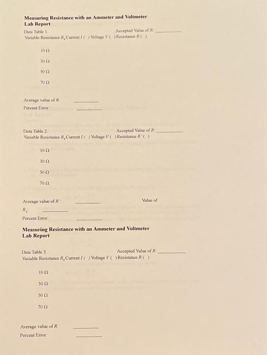 Circuit Diagrams Ammeter And Voltmeter Lab Report Voltmeter