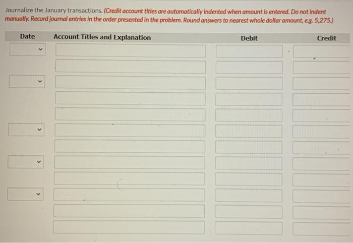 Solved On January The Ledger Of Carla Vista Co Chegg