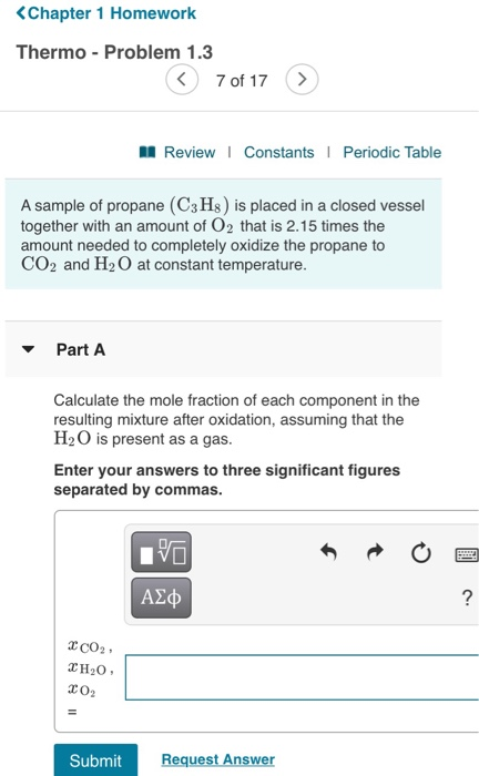 Solved Review Constants Periodic Table A Sample Of Chegg