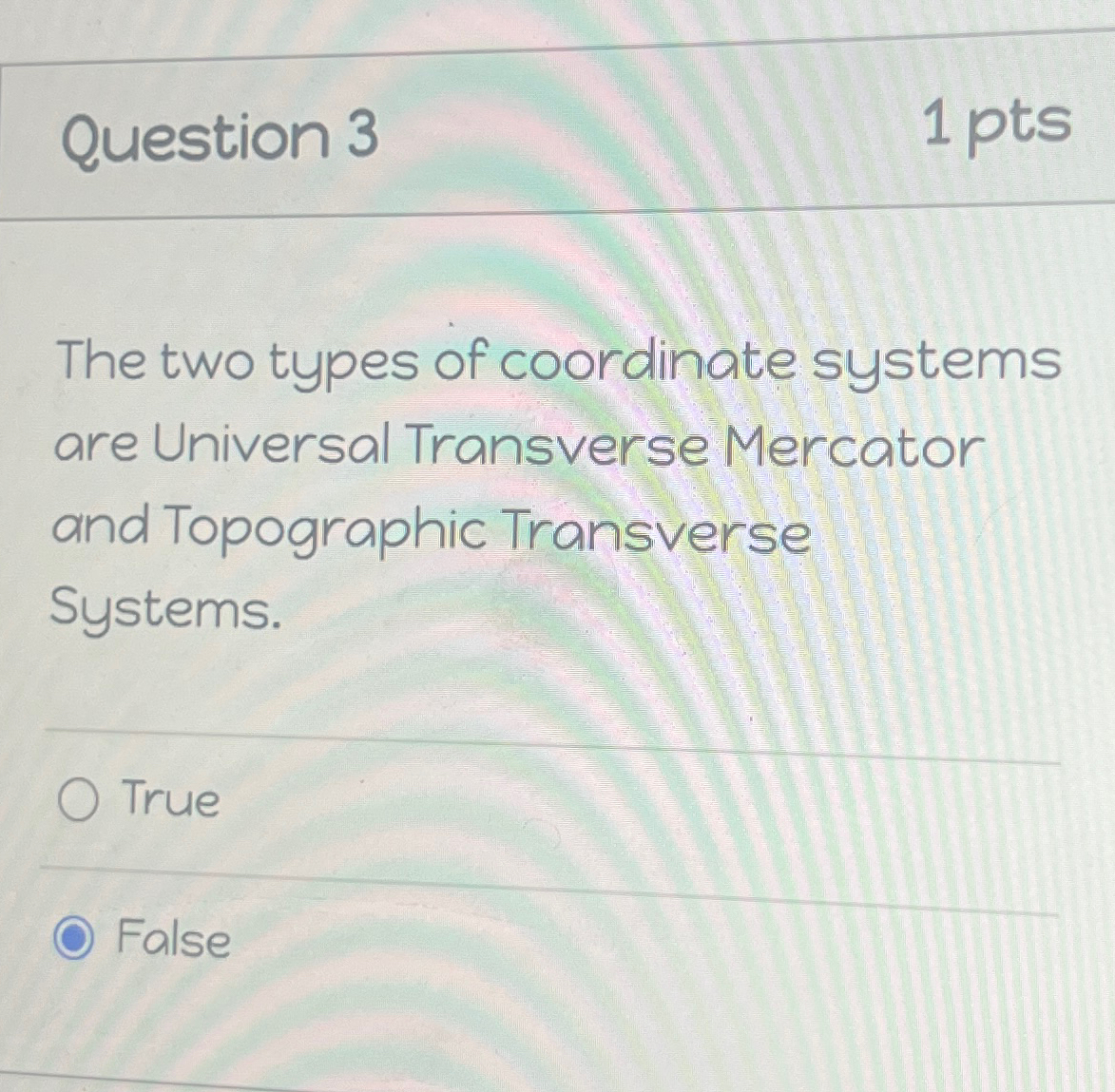 Solved Question Ptsthe Two Types Of Coordinate Systems Chegg