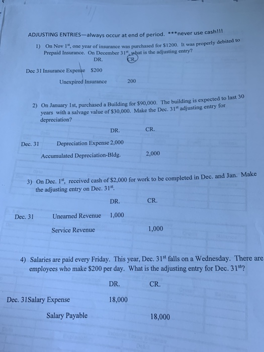 Solved Comprehensive Problem Part Due On Oct Rd On Chegg