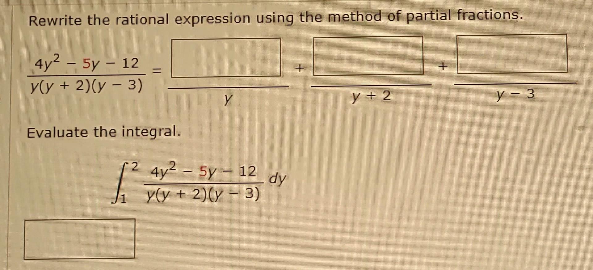 Solved Rewrite The Rational Expression Using The Method Of Chegg