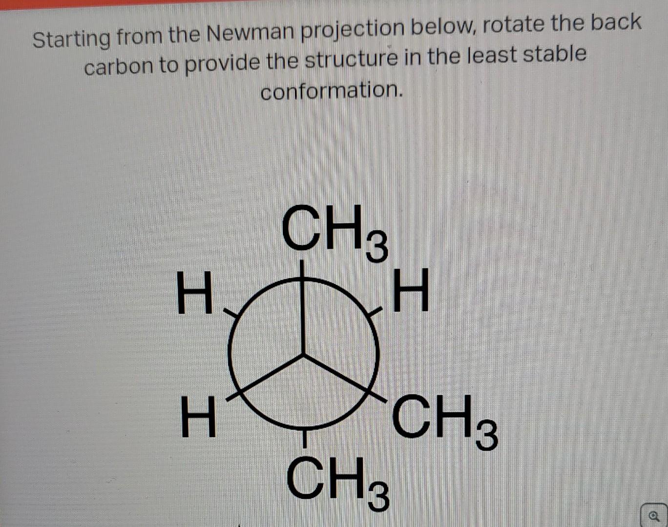 Solved Starting From The Wedge And Dash Structure Below Chegg