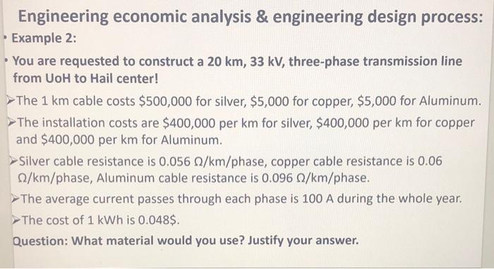 Solved Engineering Economic Analysis Engineering Design Chegg