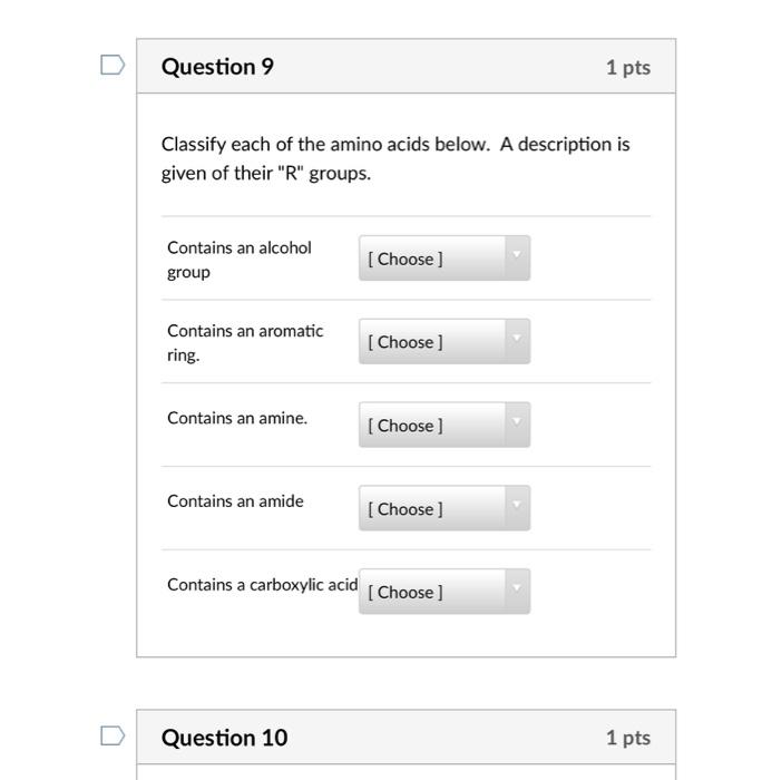 Solved Question 22 1 Pts W CH COH N CH3 C OCH Z The Chegg