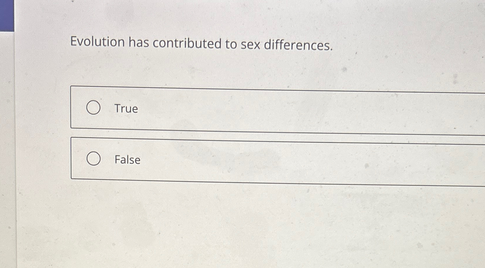 Solved Evolution Has Contributed To Sex Chegg