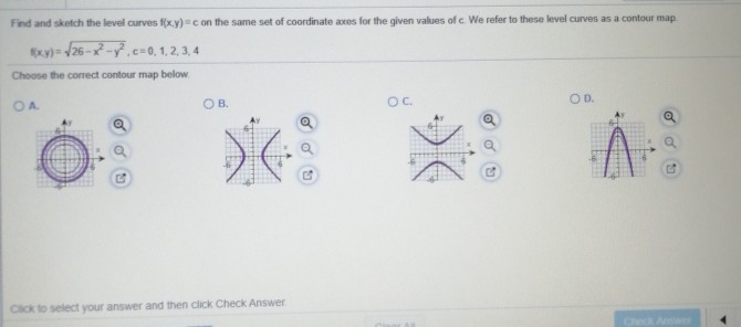 Solved Find And Sketch The Level Curves F X Y On The Same Chegg