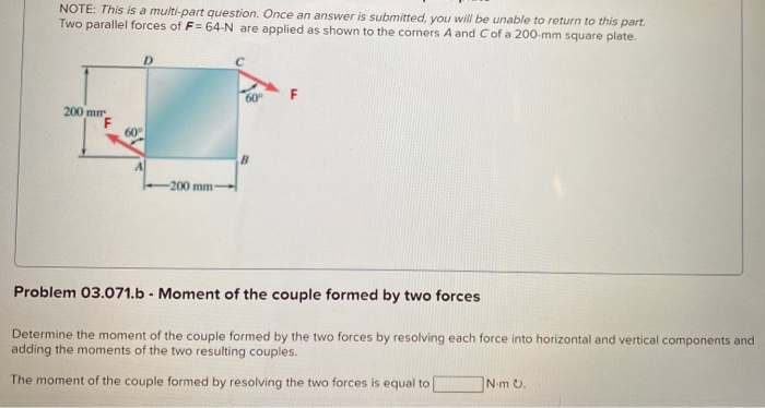 Solved Note This Is A Multi Part Question Once An Answer Chegg