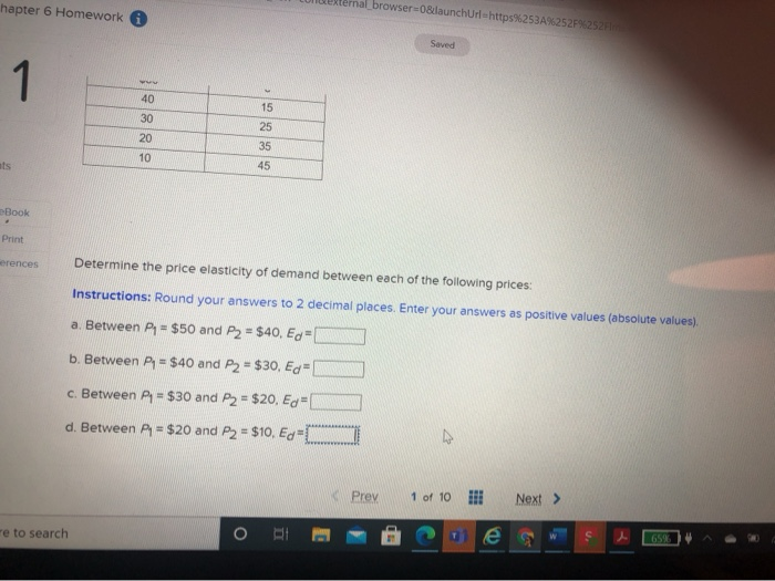 Solved Apter Homework Saved The Data Below Represent A Chegg