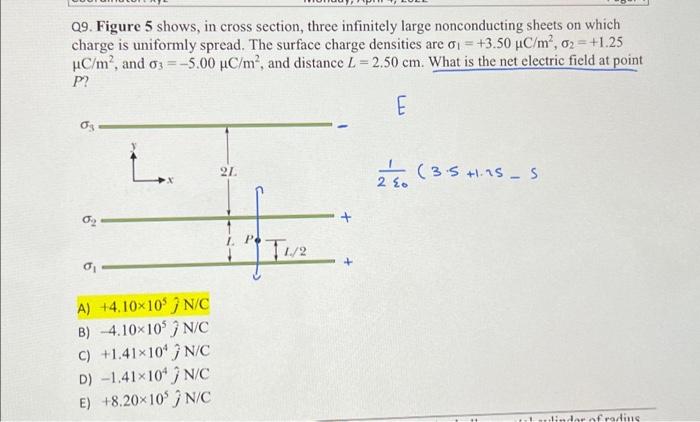 Solved Q9 Figure 5 Shows In Cross Section Three Chegg