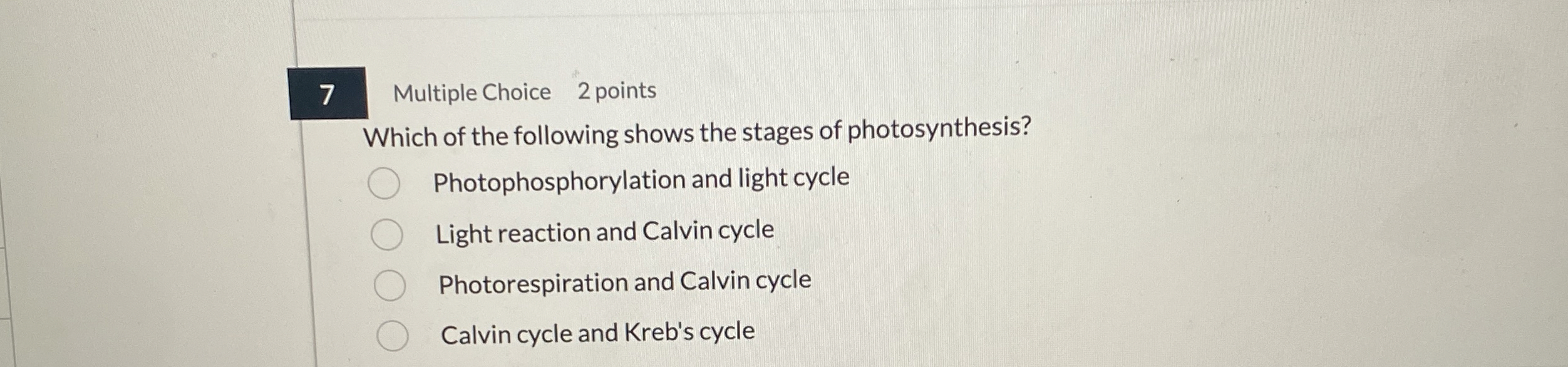 Solved Multiple Choice Pointswhich Of The Following Shows Chegg