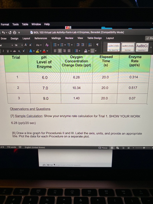 Solved Format Tools Table Window Help Sh Biol Virtual Chegg