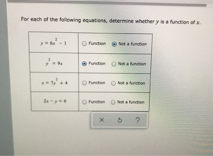 Solved For Each Of The Following Equations Determine Chegg