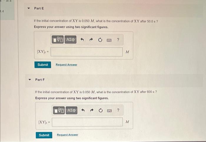 Solved The Decomposition Of Xy Is Second Order In Xy And Has Chegg