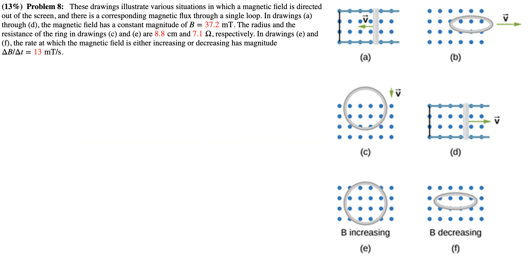 Solved Part C In Drawing C The Circular Conductive Chegg