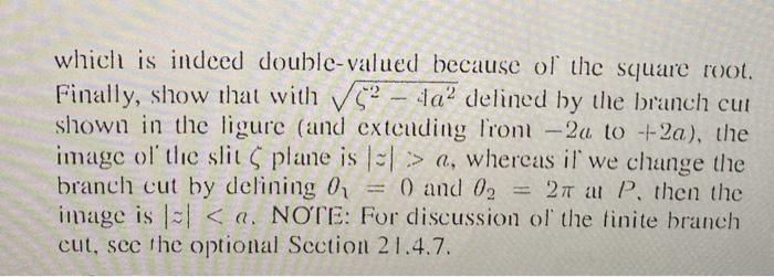 Solved Joukowski Transformation Show That The Joukowski Chegg