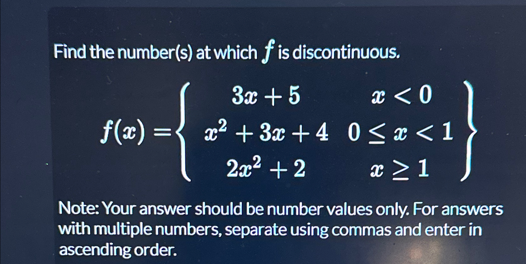 Solved Find The Number S At Which F Is Chegg