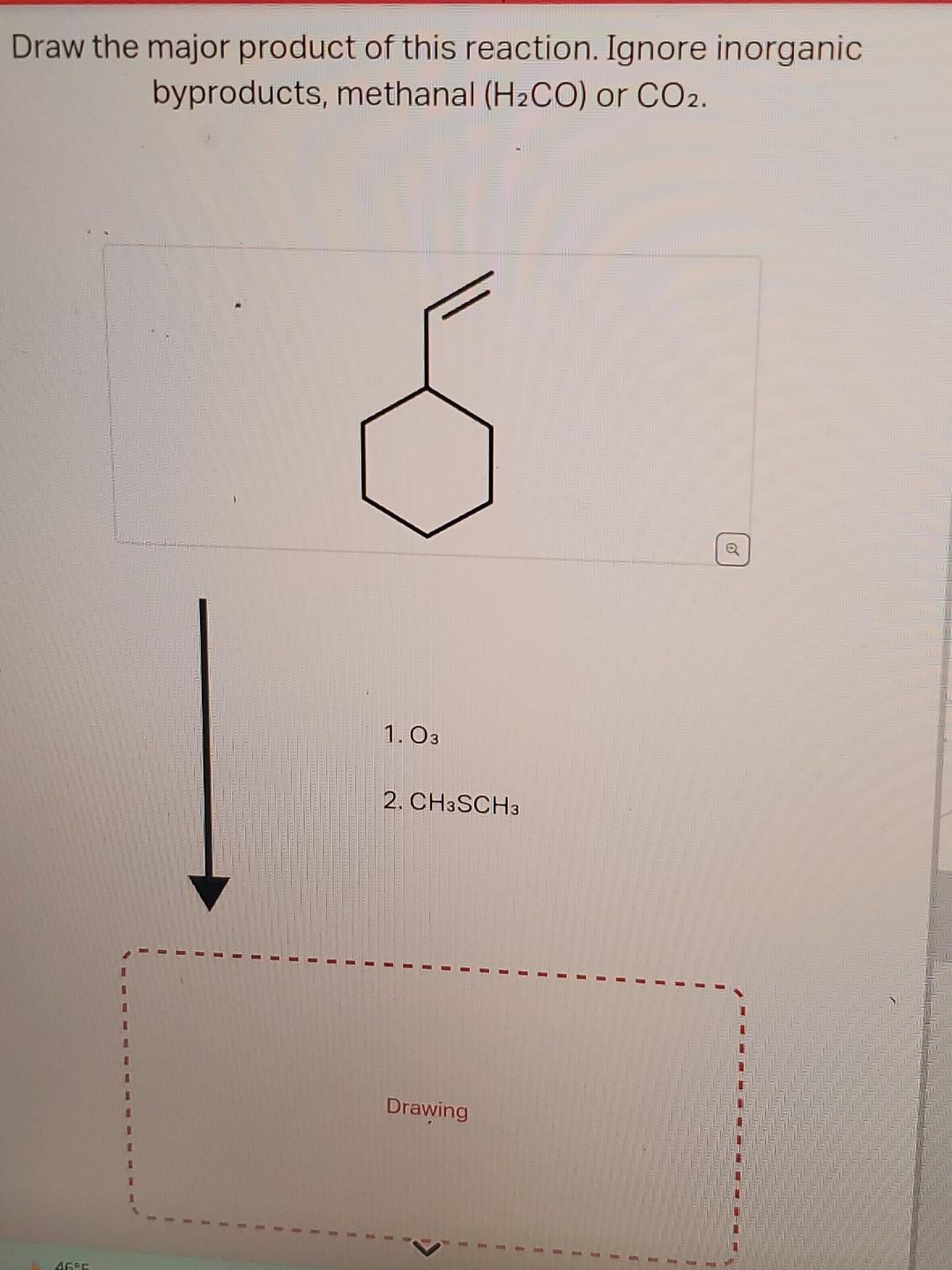 Solved Draw One Of The Two Enantiomers Of The Major Product Chegg