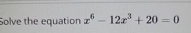 Solved Solve The Equation X X Chegg