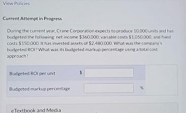 Solved View PoliciesCurrent Attempt In ProgressDuring The Chegg