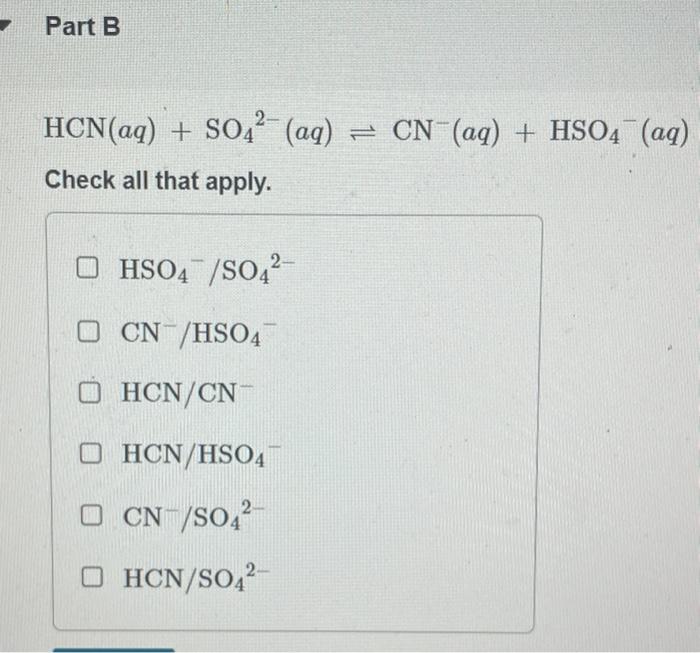 Solved Identify The Bronsted Lowry Acid Base Pairs In Each Chegg