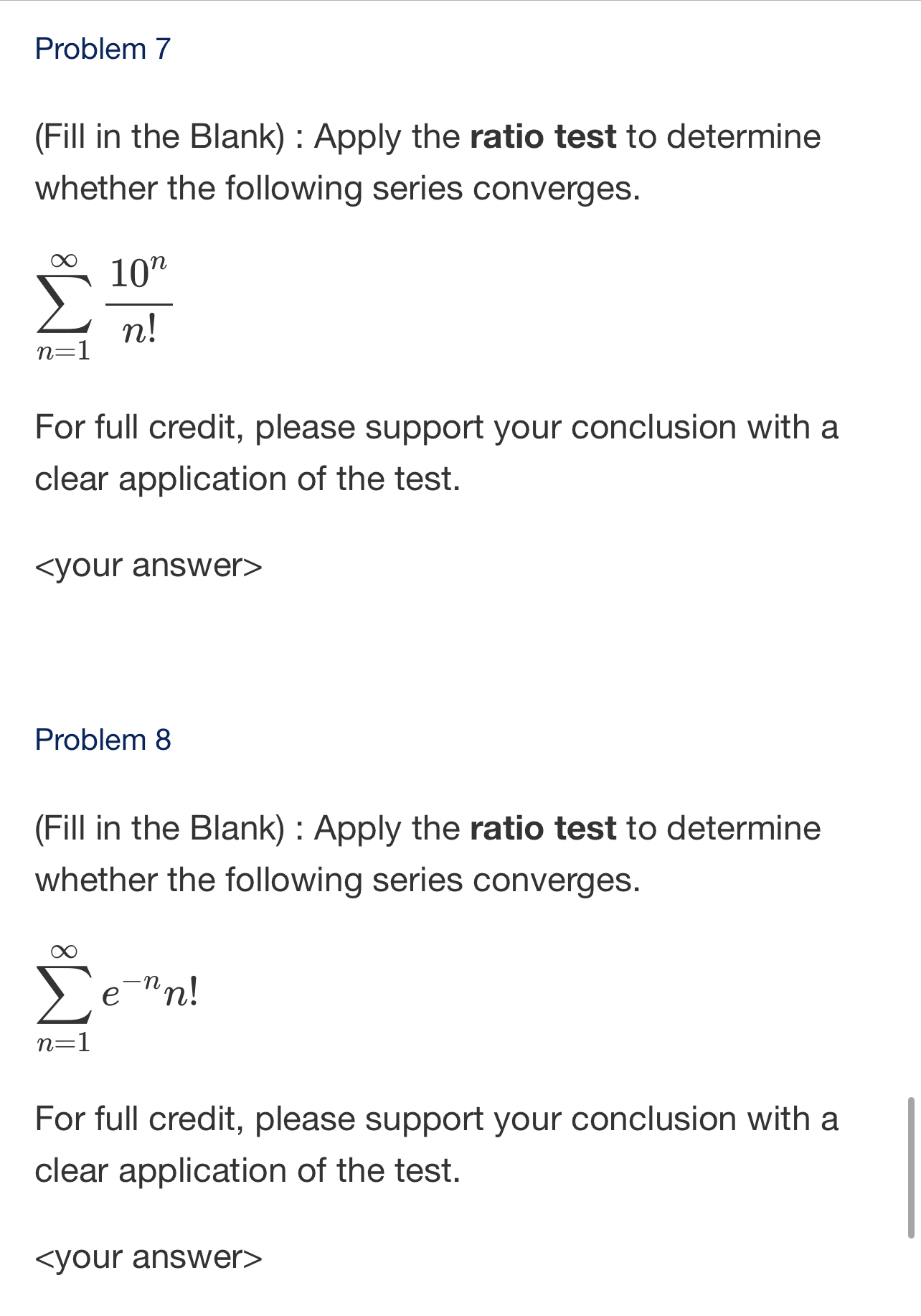 Solved PLEASE ANSWER BOTH QUESTIONS THANK YOU Problem Chegg