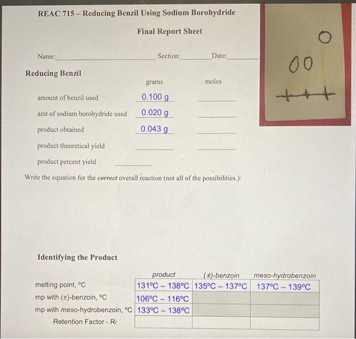 Solved Calculate The Following Quantities Using Your Chegg