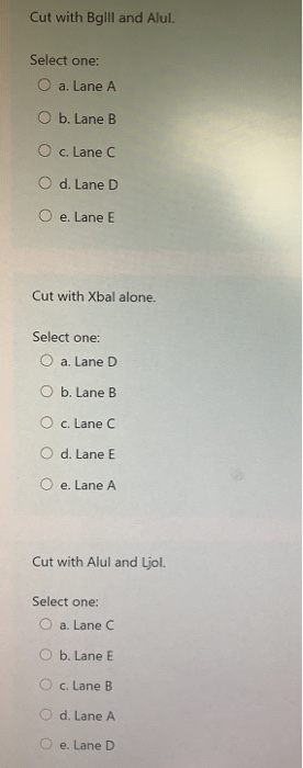 Solved Refer To The Plasmid Shown You Cut The Plasmid With Chegg