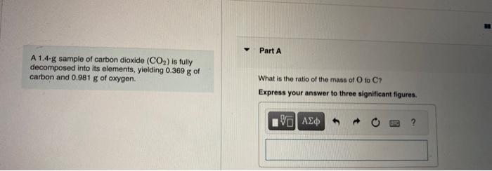 Solved A G Sample Of Carbon Dioxide Co Is Fully Chegg