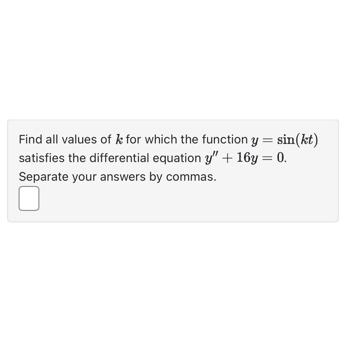 Solved Find All Values Of K For Which The Function Chegg