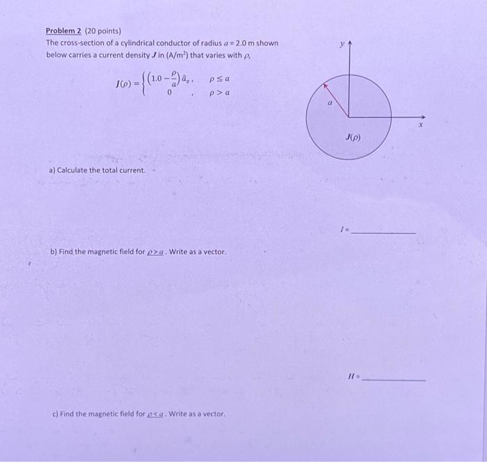 Solved Problem 2 20 Points The Cross Section Of A Chegg