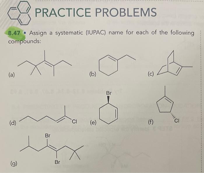 Solved Chapter Alkynes Practice Problems Provide Chegg