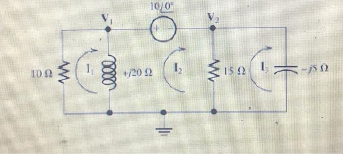 Solved P Solve For The Mesh Currents Shown In Figure Chegg