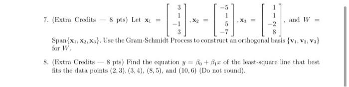 Solved Extra Credits Pts Let X H X And W Chegg